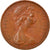 Moeda, Fiji, Elizabeth II, Cent, 1977, EF(40-45), Bronze, KM:39