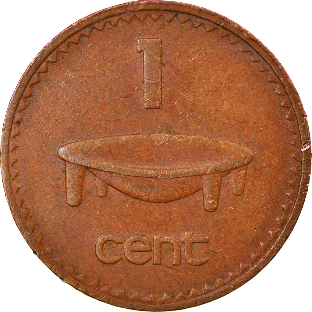 Münze, Fiji, Elizabeth II, Cent, 1976, SS, Bronze, KM:27