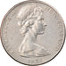 Monnaie, Nouvelle-Zélande, Elizabeth II, 20 Cents, 1981, TTB, Copper-nickel