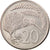 Coin, New Zealand, Elizabeth II, 20 Cents, 1981, EF(40-45), Copper-nickel