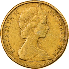 Coin, Australia, Elizabeth II, Dollar, 1984, Royal Australian Mint, EF(40-45)