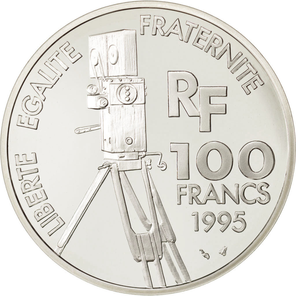 FRANCE, 100 Francs, 1995, KM #1108, MS(65-70), Silver, 22.20