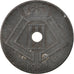 Coin, Belgium, 10 Centimes, 1941, EF(40-45), Zinc, KM:125