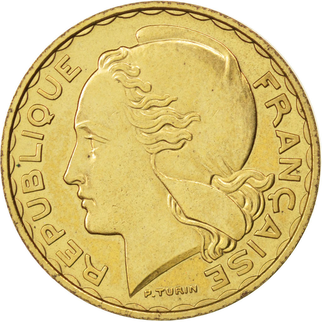 Monnaie, France, Concours de Turin, 20 Francs, 1950, Pré-série, SPL