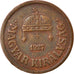Münze, Ungarn, 2 Filler, 1927, Budapest, SS, Bronze, KM:506