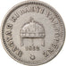 Monnaie, Hongrie, Franz Joseph I, 10 Filler, 1893, Kormoczbanya, TTB, Nickel