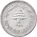 Monnaie, Lebanon, 5 Piastres, 1954, TTB, Aluminium, KM:18