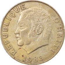 Coin, Haiti, 50 Centimes, 1983, EF(40-45), Copper-Nickel-Zinc, KM:101a