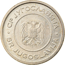 Monnaie, Yougoslavie, Dinar, 2002, Belgrade, TTB, Copper-Nickel-Zinc, KM:180