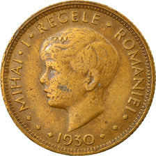 Coin, Romania, Mihai I, 5 Lei, 1930, EF(40-45), Nickel-brass, KM:48