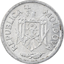 Moneda, Moldova, 5 Bani, 2000, MBC, Aluminio, KM:2