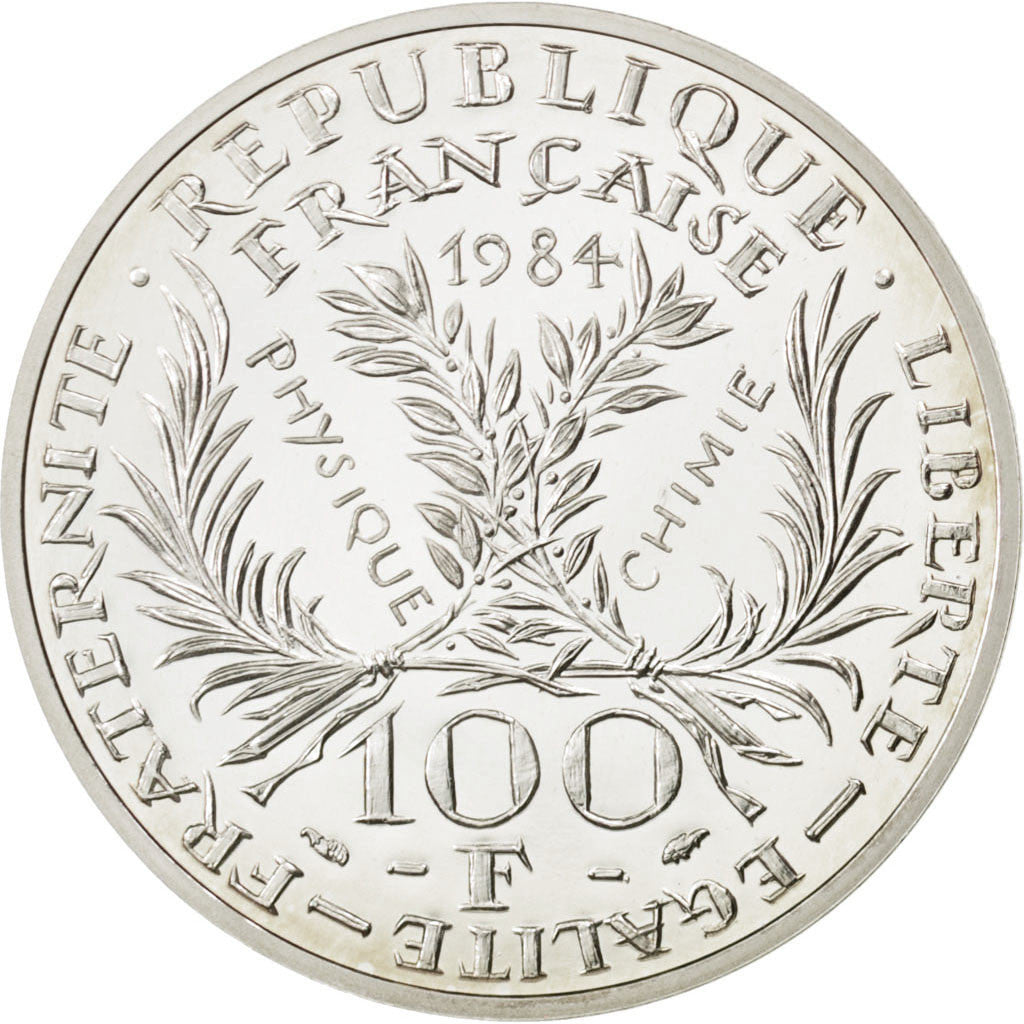 Moneta, Francia, 100 Francs, 1984, FDC, Argento, KM:955a