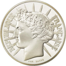 Coin, France, 100 Francs, 1988, MS(65-70), Silver, KM:966a