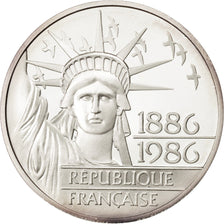 Munten, Frankrijk, 100 Francs, 1986, FDC, Zilver, KM:960a