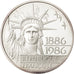 Münze, Frankreich, 100 Francs, 1986, STGL, Silber, KM:960a