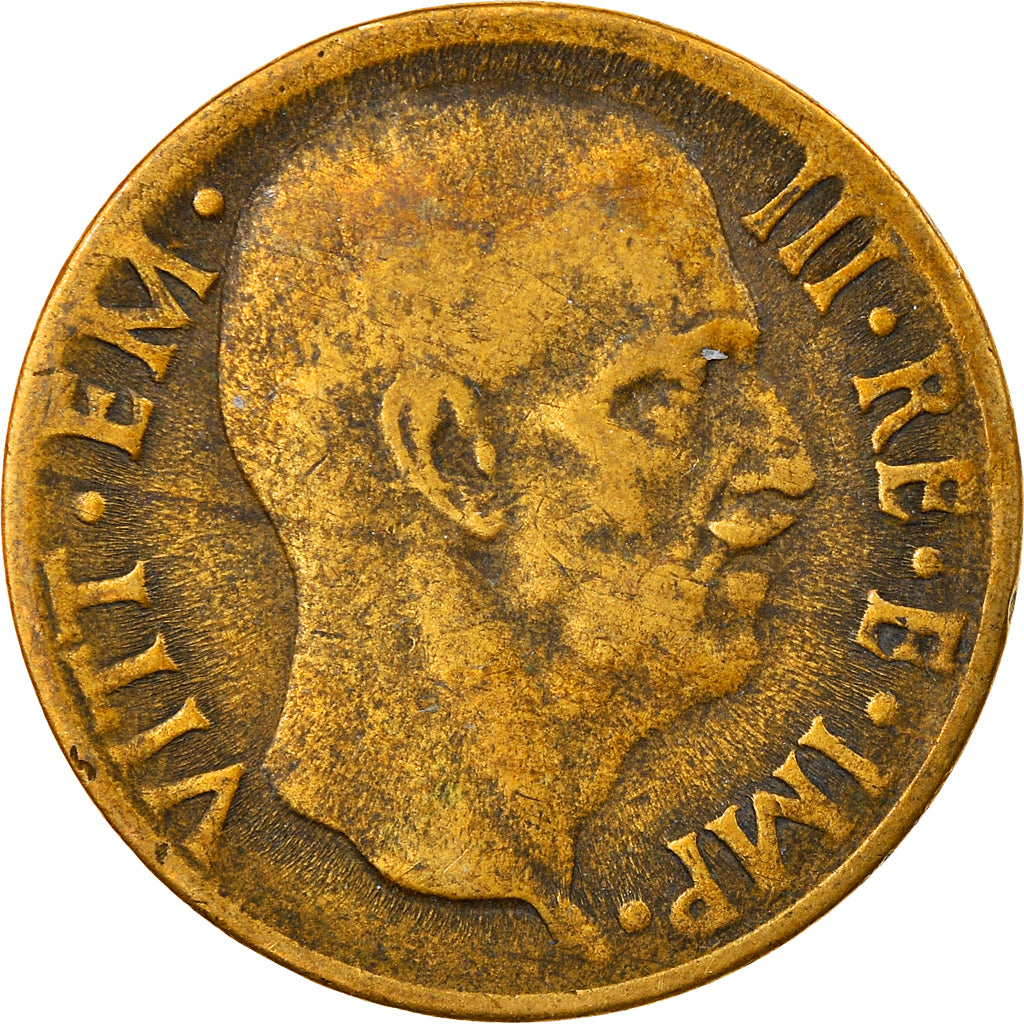 Coin, Italy, Vittorio Emanuele III, 5 Centesimi, 1940, Rome, EF(40-45)