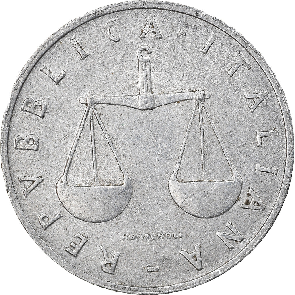 Monnaie, Italie, Lira, 1956, Rome, TTB, Aluminium, KM:91