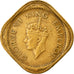 Münze, INDIA-BRITISH, George VI, 1/2 Anna, 1944, Bombay, SS, Nickel-brass