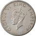 Coin, INDIA-BRITISH, George VI, 1/4 Rupee, 1947, EF(40-45), Nickel, KM:548