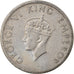 Münze, INDIA-BRITISH, George VI, 1/4 Rupee, 1947, SS, Nickel, KM:548