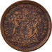 Coin, South Africa, Cent, 1995, VF(30-35), Copper Plated Steel, KM:132