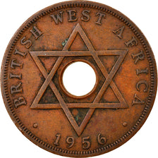 Coin, BRITISH WEST AFRICA, Elizabeth II, Penny, 1956, EF(40-45), Bronze, KM:33