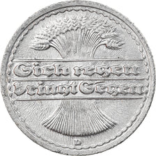 Moneda, ALEMANIA - REPÚBLICA DE WEIMAR, 50 Pfennig, 1920, Munich, EBC