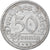 Moneta, NIEMCY, REP. WEIMARSKA, 50 Pfennig, 1922, Berlin, EF(40-45), Aluminium