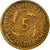 Moneta, NIEMCY, REP. WEIMARSKA, 5 Reichspfennig, 1925, Hambourg, EF(40-45)