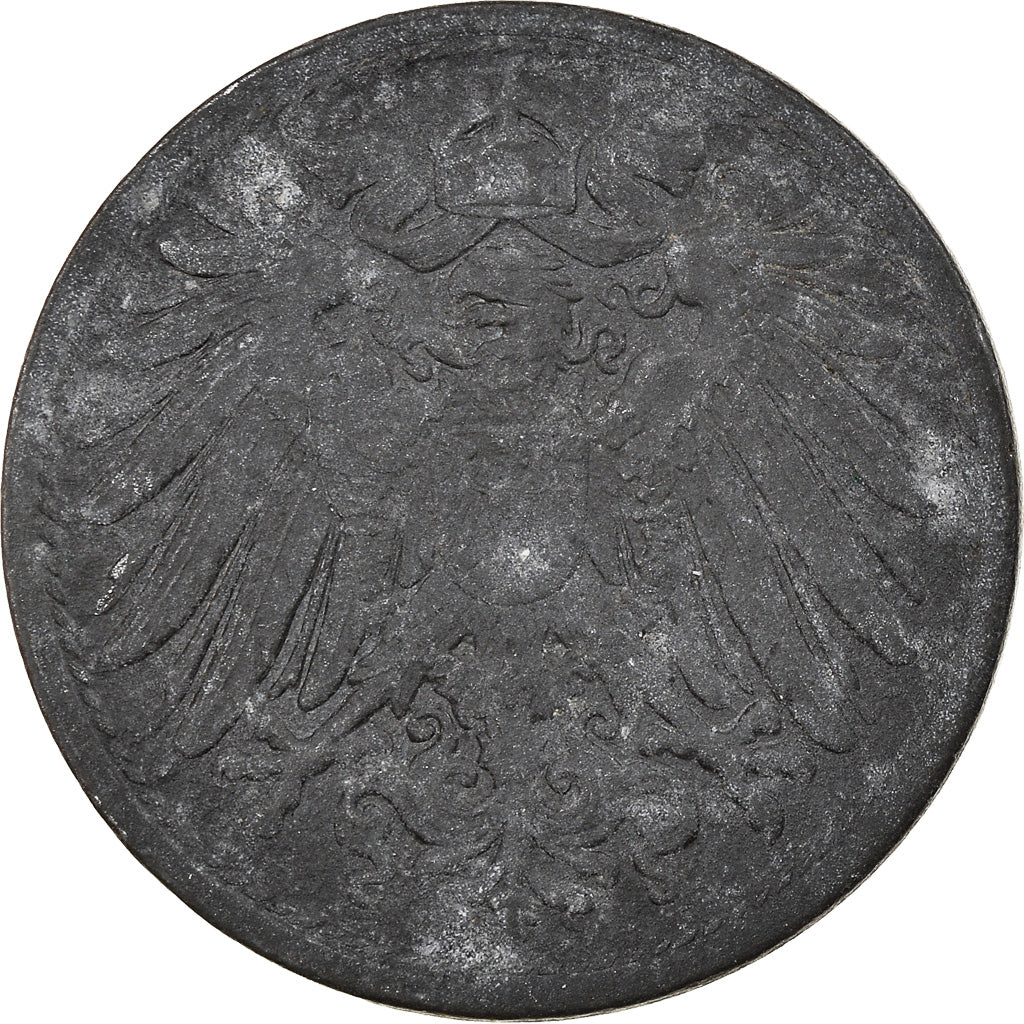 Coin, GERMANY - EMPIRE, 10 Pfennig, 1921, Berlin, VF(30-35), Zinc, KM:26
