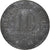 Moneda, ALEMANIA - IMPERIO, 10 Pfennig, 1919, Berlin, BC+, Cinc, KM:26