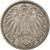Moneda, ALEMANIA - IMPERIO, Wilhelm II, 10 Pfennig, 1907, Hambourg, MBC, Cobre -
