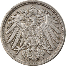 Coin, GERMANY - EMPIRE, Wilhelm II, 5 Pfennig, 1915, Munich, EF(40-45)