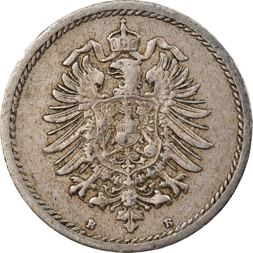 Coin, GERMANY - EMPIRE, Wilhelm I, 5 Pfennig, 1874, Vienne, EF(40-45)