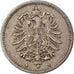 Coin, GERMANY - EMPIRE, Wilhelm I, 5 Pfennig, 1874, Vienne, EF(40-45)