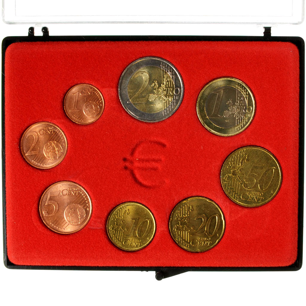 Monaco, Série de la 1 Centime à la 2 Euro 2001