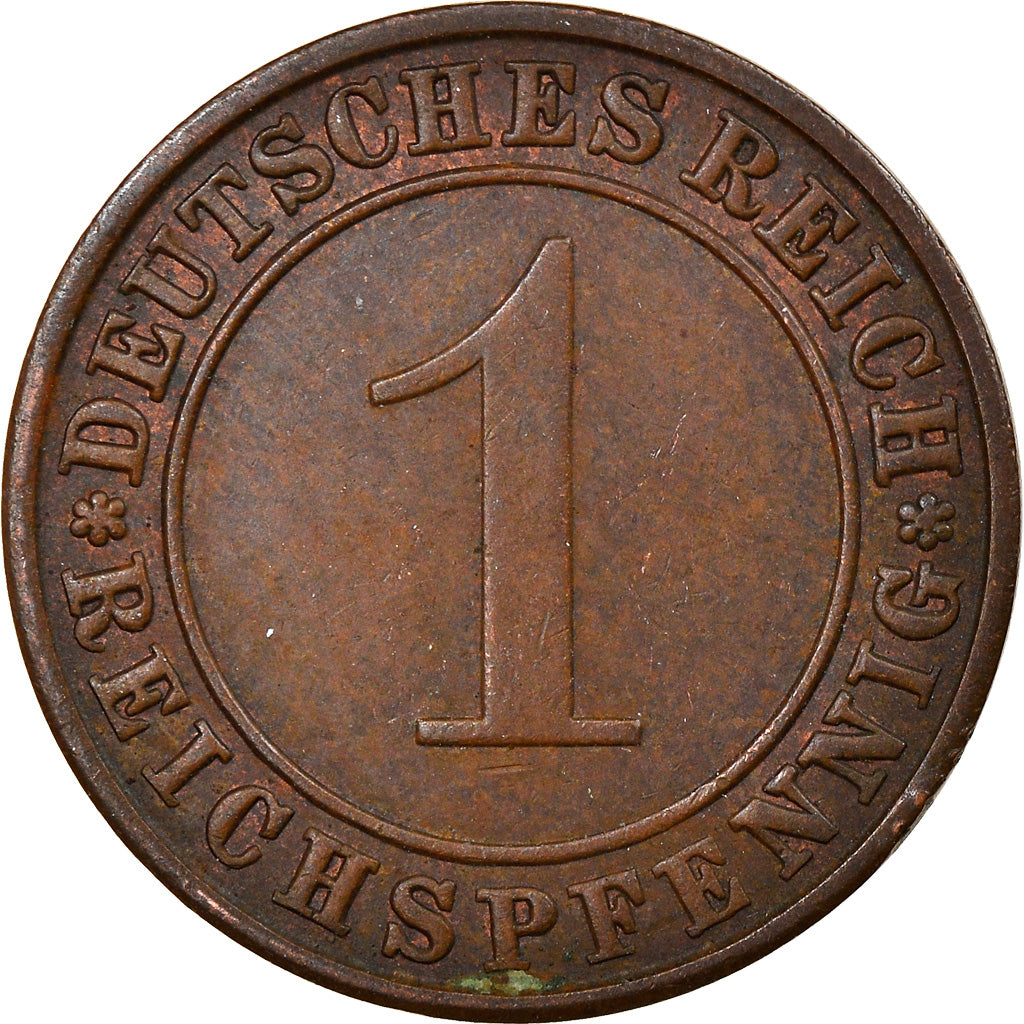 Coin, GERMANY, WEIMAR REPUBLIC, Reichspfennig, 1935, Berlin, EF(40-45), Bronze