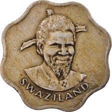 Monnaie, Swaziland, Sobhuza II, 10 Cents, 1975, British Royal Mint, TTB