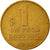 Moneda, Uruguay, Un Peso Uruguayo, 1998, MBC, Aluminio - bronce, KM:103.2