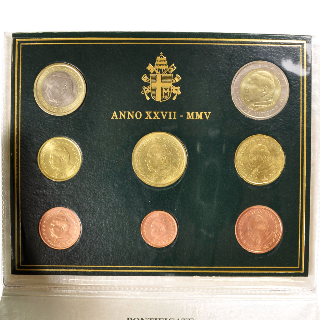 Vatican, Jean-Paul II, Coffret BU 2005