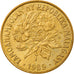 Coin, Madagascar, 20 Francs, 4 Ariary, 1989, Paris, EF(40-45), Aluminum-Bronze