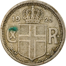 Coin, Iceland, Christian X, 25 Aurar, 1925, Copenhagen, EF(40-45)
