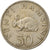 Moneta, Tanzania, 50 Senti, 1970, BB, Rame-nichel, KM:3