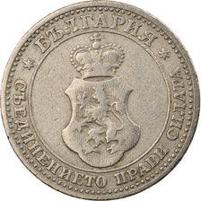Coin, Bulgaria, 5 Stotinki, 1906, VF(20-25), Copper-nickel, KM:24