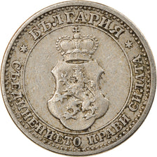 Coin, Bulgaria, 5 Stotinki, 1913, EF(40-45), Copper-nickel, KM:24
