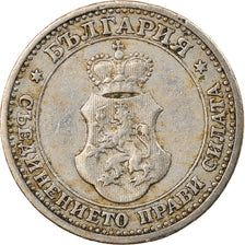 Moneda, Bulgaria, 5 Stotinki, 1913, MBC, Cobre - níquel, KM:24