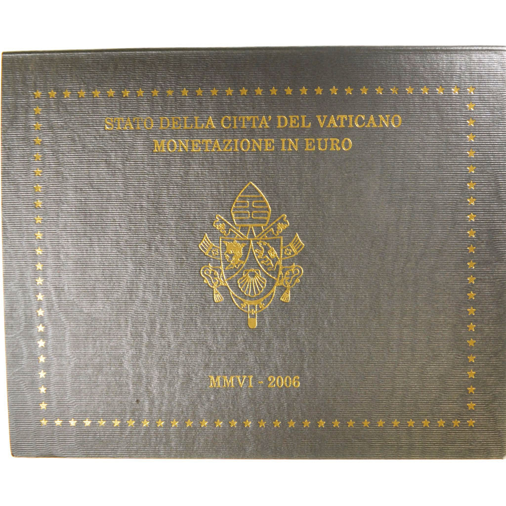Vatican, 1 Cent to 2 Euro, 2006, MS(65-70), 0.00