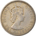 Monnaie, Etats des caraibes orientales, Elizabeth II, 25 Cents, 1955, TTB
