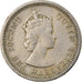 Monnaie, Etats des caraibes orientales, Elizabeth II, 10 Cents, 1956, TTB