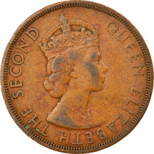Coin, East Caribbean States, Elizabeth II, 2 Cents, 1962, EF(40-45), Bronze